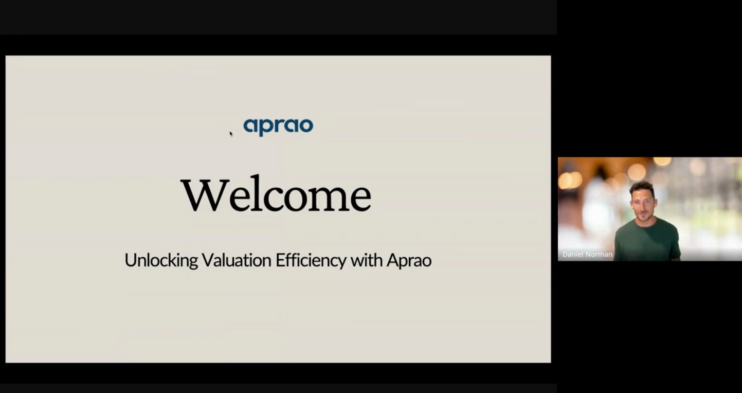 Unlocking efficiencies in the valuation process with Aprao